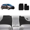 6D Diamond Car Floor Mats for Kia Rio 2016 - Current (YB SC) - Custom-Fit Carpet Liner-17
