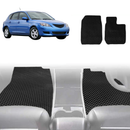 6D Diamond Car Floor Mats for Mazda 3 2004 - 2009 BK - Custom-Fit Carpet Liner-17