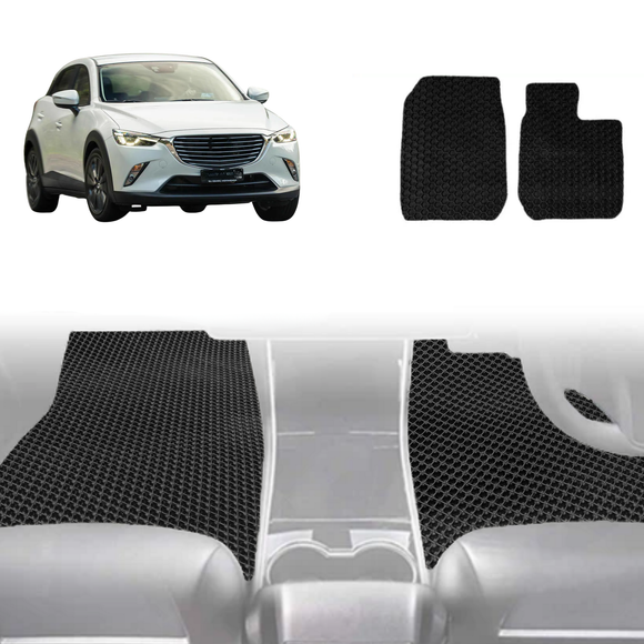 6D Diamond Car Floor Mats for Mazda CX-3 2015 - Current DK - Custom-Fit Carpet Liner