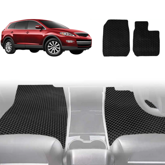6D Diamond Car Floor Mats for Mazda CX-9 2007 - 2016 (TB) - Custom-Fit Carpet Liner