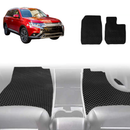 6D Diamond Car Floor Mats for Mitsubishi Outlander 2012 - 2018 (ZJ/ZK/ZL) - Custom-Fit Carpet Liner-3
