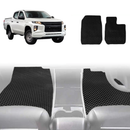 6D Diamond Car Floor Mats for Mitsubishi Triton Double Cab 2015 - 2023 (MQ MR) - Custom-Fit Carpet Liner-17