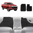 6D Diamond Car Floor Mats for Mitsubishi Triton Double Cab 2024 - Current (LC/MV) - Custom-Fit Carpet Liner-3