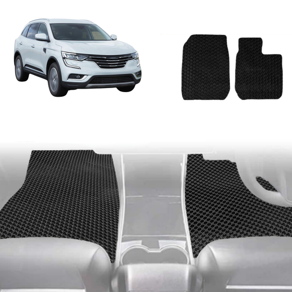 6D Diamond Car Floor Mats for Renault KOLEOS 2016 - Current (HC) - Custom-Fit Carpet Liner