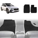 6D Diamond Car Floor Mats for Subaru Crosstrek 2023 - Current (GU) - Custom-Fit Carpet Liner-17