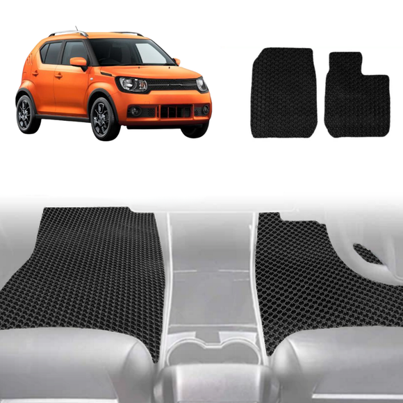 6D Diamond Car Floor Mats for Suzuki Ignis 2016 - Current MF - Custom-Fit Carpet Liner