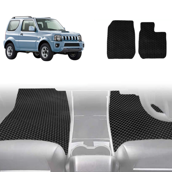 6D Diamond Car Floor Mats for Suzuki Jimny 2018 - Current Auto - Custom-Fit Carpet Liner