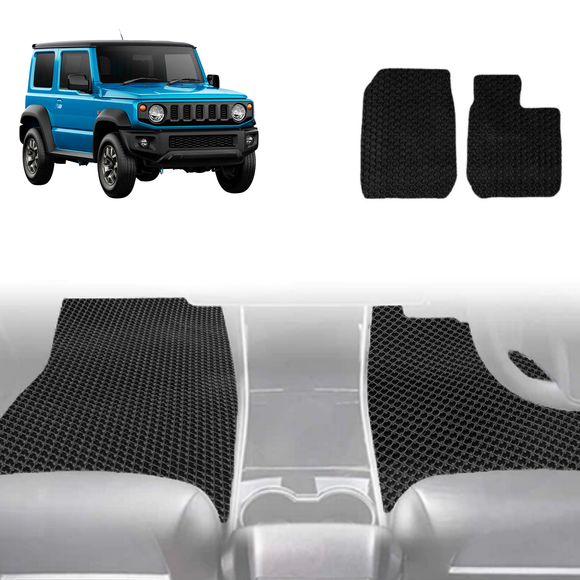 6D Diamond Car Floor Mats for Suzuki Jimny 2018 - Current Manual - Custom-Fit Carpet Liner