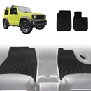 6D Diamond Car Floor Mats for Suzuki Jimny XL Auto 2023 - Current (GLX) - Custom-Fit Carpet Liner-17
