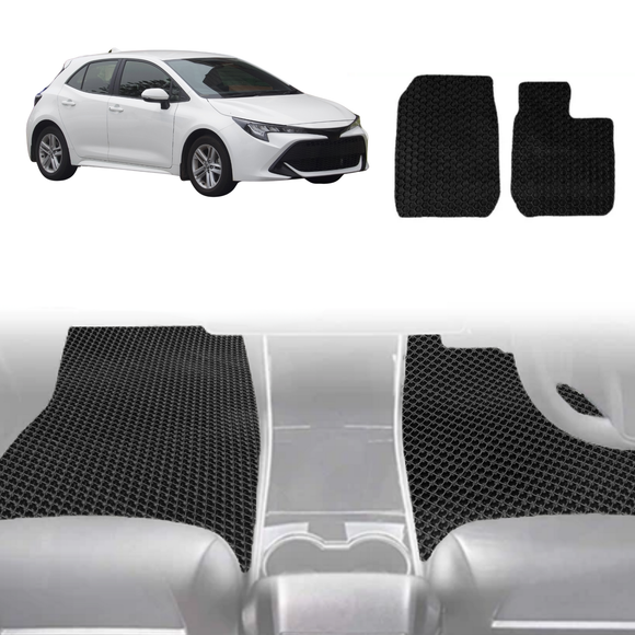 6D Diamond Car Floor Mats for Toyota Corolla 2018 - Current Hatch - Custom-Fit Carpet Liner
