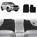 6D Diamond Car Floor Mats for Toyota LandCruiser 200 2012 - 2021 (GX GXL) - Custom-Fit Carpet Liner-19