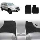 6D Diamond Car Floor Mats for Toyota Prado 2002 - 2009 (J120) - Custom-Fit Carpet Liner-19