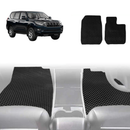 6D Diamond Car Floor Mats for Toyota Prado 2013 - 2024 (J150) - Custom-Fit Carpet Liner-16