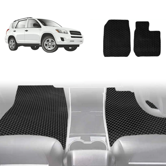 6D Diamond Car Floor Mats for Toyota RAV4 2006 - 2012 (XA30) - Custom-Fit Carpet Liner