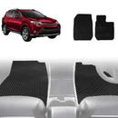 6D Diamond Car Floor Mats for Toyota RAV4 2012 - 2019 (XA40) - Custom-Fit Carpet Liner-17