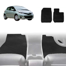 6D Diamond Car Floor Mats for Toyota Yaris 2011 - 2020 XP90, XP130 - Custom-Fit Carpet Liner-3
