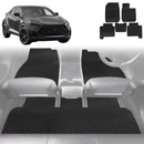 6D Diamond Car Floor Mats for Toyota C-HR 2024 - Current Koba - Custom-Fit Carpet Liner-5