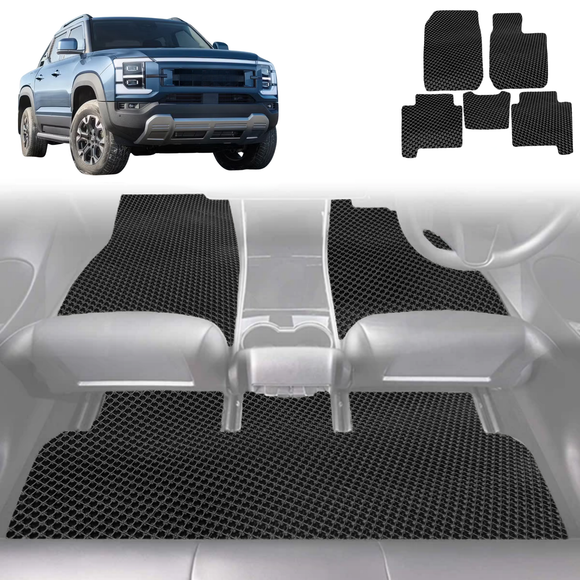 6D Diamond Car Floor Mats for BYD Shark 6 2024 - Current - Custom-Fit Carpet Liner