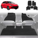 6D Diamond Car Floor Mats for MG 3 2024 - Current (Hybrid+) - Custom-Fit Carpet Liner-5