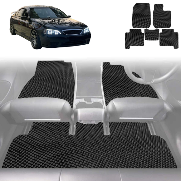 6D Diamond Car Floor Mats for Ford Falcon 2002 - 2008 (BA BF) - Custom-Fit Carpet Liner