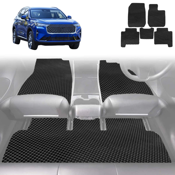 6D Diamond Car Floor Mats for GWM Haval H6 2020 - Current (SUV) - Custom-Fit Carpet Liner