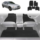 6D Diamond Car Floor Mats for Holden Commodore 1997 - 2006 (VT VX VY VZ) - Custom-Fit Carpet Liner-5