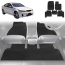 6D Diamond Car Floor Mats for Holden Commodore 2007 - 2013 (VE) - Custom-Fit Carpet Liner-13