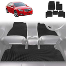 6D Diamond Car Floor Mats for Holden Cruze 2009 - 2016 JH - Custom-Fit Carpet Liner-5