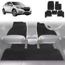 6D Diamond Car Floor Mats for Honda HR-V 2015 - 2021 (RU) - Custom-Fit Carpet Liner-5