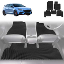 6D Diamond Car Floor Mats for Hyundai i30 N 2021 - Current Hatch Fastback - Custom-Fit Carpet Liner-19