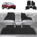 6D Diamond Car Floor Mats for Hyundai iX35 2010 - 2015 (LM) - Custom-Fit Carpet Liner-5