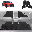 6D Diamond Car Floor Mats for Hyundai Kona 2017 - 2023 (OS) - Custom-Fit Carpet Liner-19