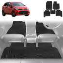 6D Diamond Car Floor Mats for Kia Picanto 2017 - Current (JA) - Custom-Fit Carpet Liner-5