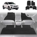 6D Diamond Car Floor Mats for Kia Stonic 2021 - Current YB - Custom-Fit Carpet Liner-19