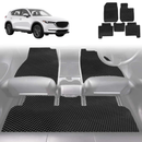 6D Diamond Car Floor Mats for Mazda CX-5 2017 - Current (KF) - Custom-Fit Carpet Liner-19