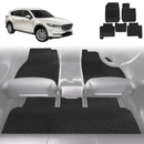 6D Diamond Car Floor Mats for Mazda CX-8 2018 - Current (KG) - Custom-Fit Carpet Liner-19
