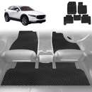 6D Diamond Car Floor Mats for Mazda CX-30 2019 - Current (DM) - Custom-Fit Carpet Liner-19
