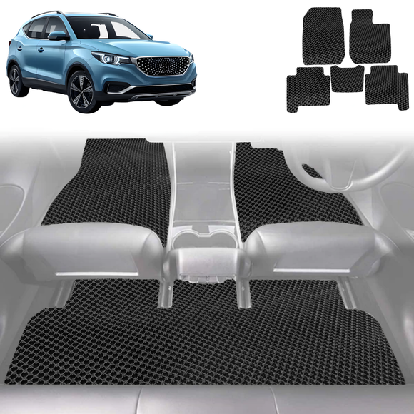 6D Diamond Car Floor Mats for MG ZS EV 2020 - Current - Custom-Fit Carpet Liner