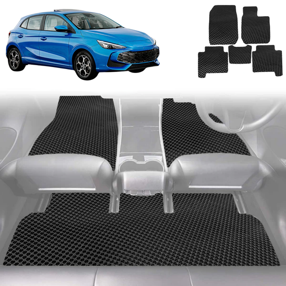 6D Diamond Car Floor Mats for MG 3 2011 - 2024 - Custom-Fit Carpet Liner