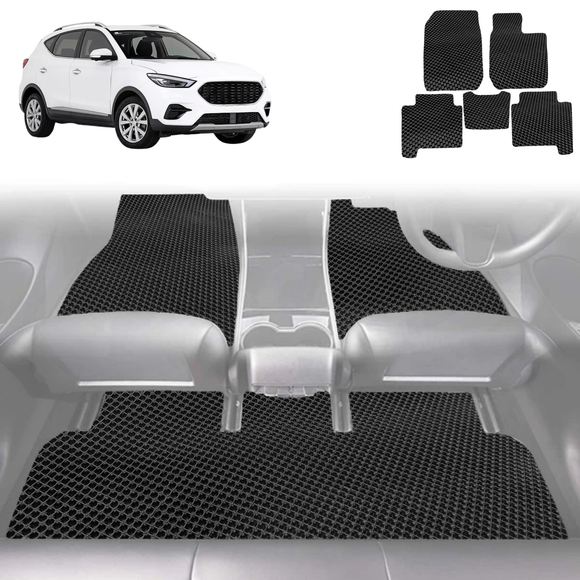 6D Diamond Car Floor Mats for MG ZS ZST 2017 - Current AZS1 - Custom-Fit Carpet Liner