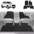 6D Diamond Car Floor Mats for MG ZS ZST 2017 - Current AZS1 - Custom-Fit Carpet Liner-19