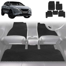 6D Diamond Car Floor Mats for Nissan QASHQAI 2022 - Current (J12) - Custom-Fit Carpet Liner-19