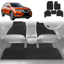 6D Diamond Car Floor Mats for Nissan X-TRAIL 2014 - 2022 (T32) - Custom-Fit Carpet Liner-5