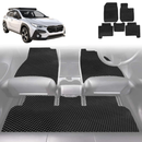6D Diamond Car Floor Mats for Subaru Crosstrek 2023 - Current (GU) - Custom-Fit Carpet Liner-5