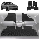 6D Diamond Car Floor Mats for Subaru XV 2012 - 2017 (GP) - Custom-Fit Carpet Liner-5