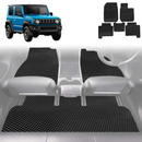 6D Diamond Car Floor Mats for Suzuki Jimny 2018 - Current Manual - Custom-Fit Carpet Liner-5