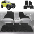 6D Diamond Car Floor Mats for Suzuki Jimny XL Auto 2023 - Current (GLX) - Custom-Fit Carpet Liner-19