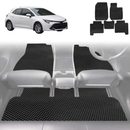 6D Diamond Car Floor Mats for Toyota Corolla 2018 - Current Hatch - Custom-Fit Carpet Liner-19