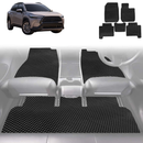 6D Diamond Car Floor Mats for Toyota Corolla Cross 2020 - Current (XG10) - Custom-Fit Carpet Liner-5