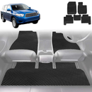 6D Diamond Car Floor Mats for Toyota Kluger 2007 - 2013 (XU40) - Custom-Fit Carpet Liner-19